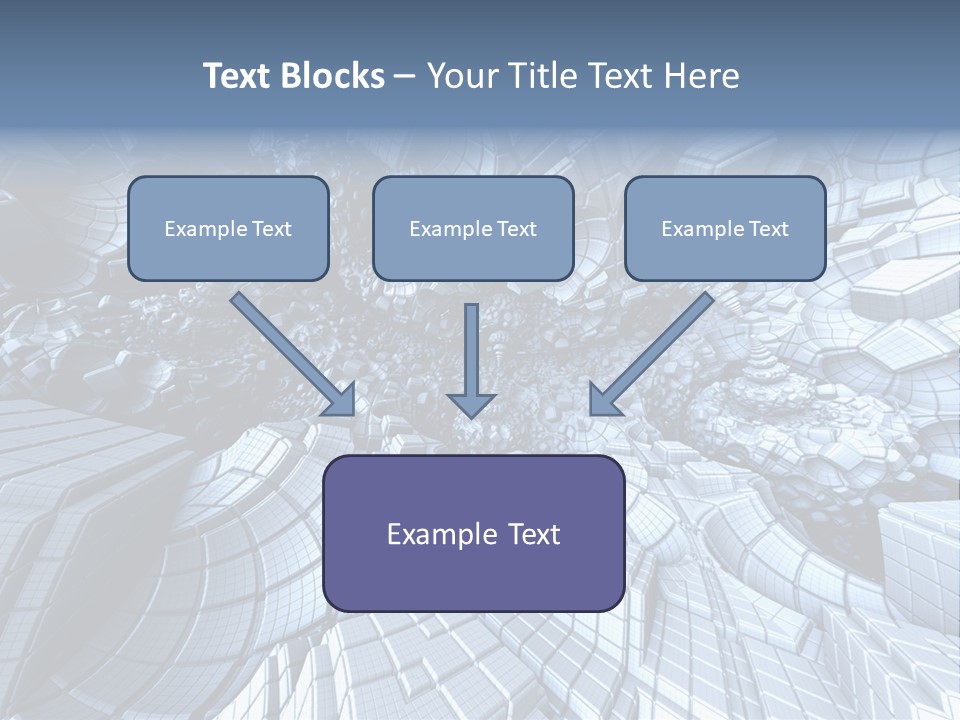 Card Shape Rectangles PowerPoint Template