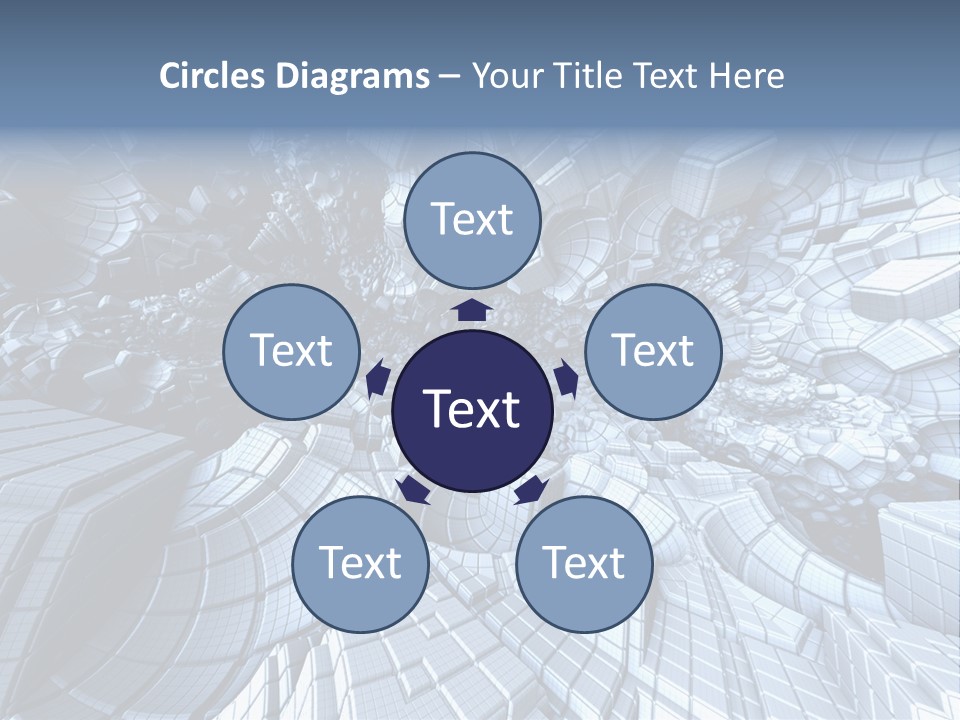Card Shape Rectangles PowerPoint Template