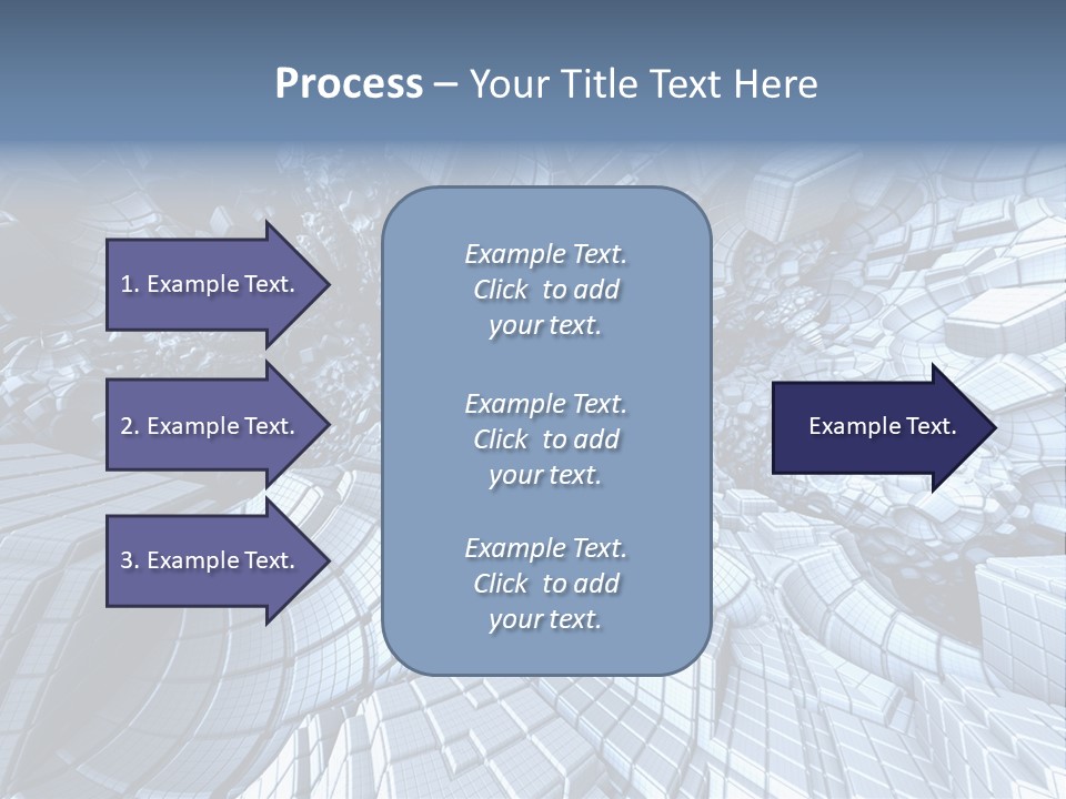 Card Shape Rectangles PowerPoint Template