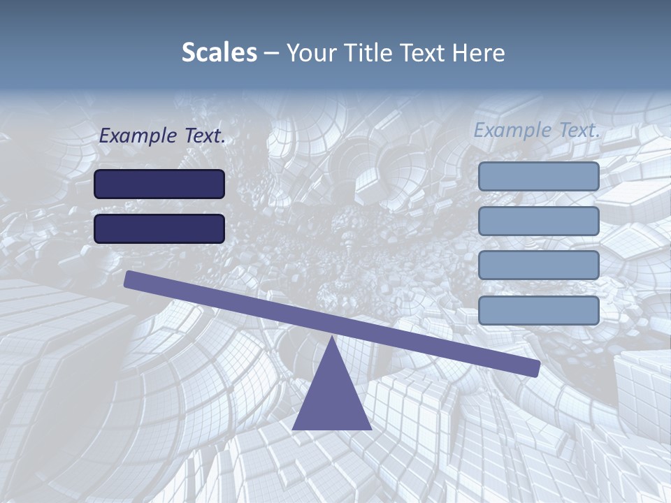 Card Shape Rectangles PowerPoint Template