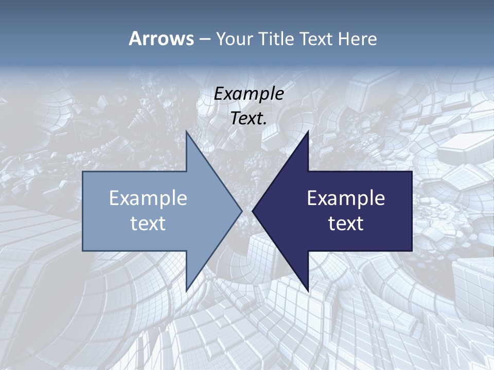 Card Shape Rectangles PowerPoint Template