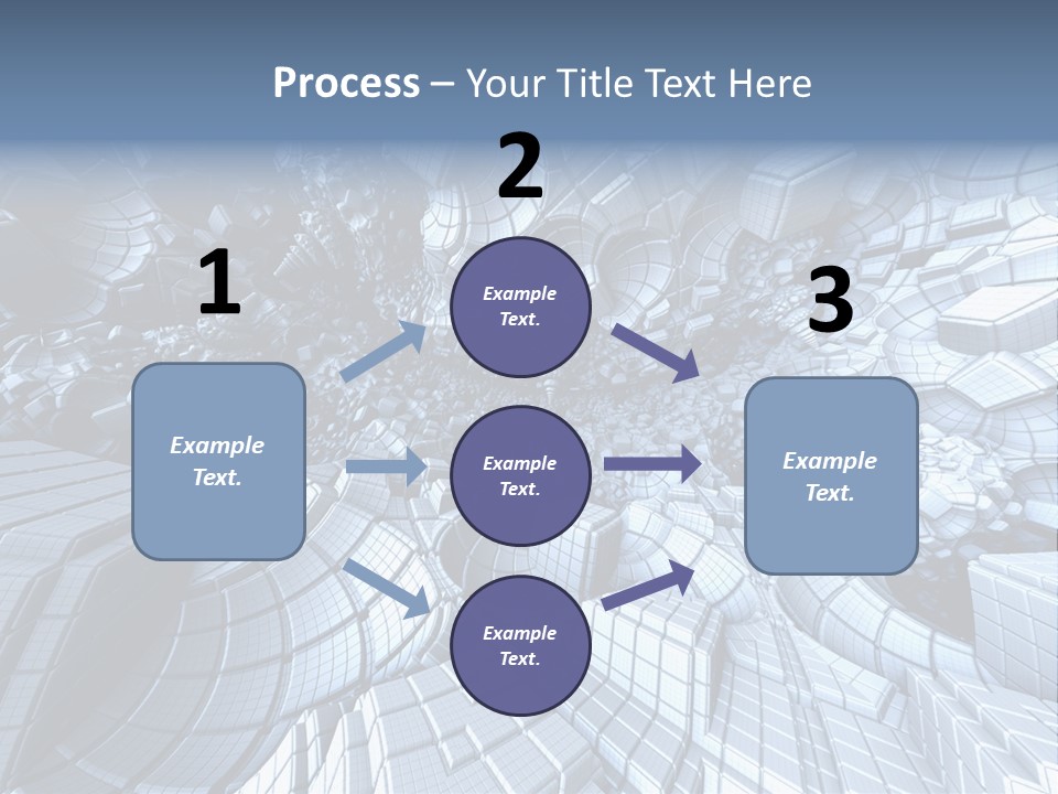 Card Shape Rectangles PowerPoint Template