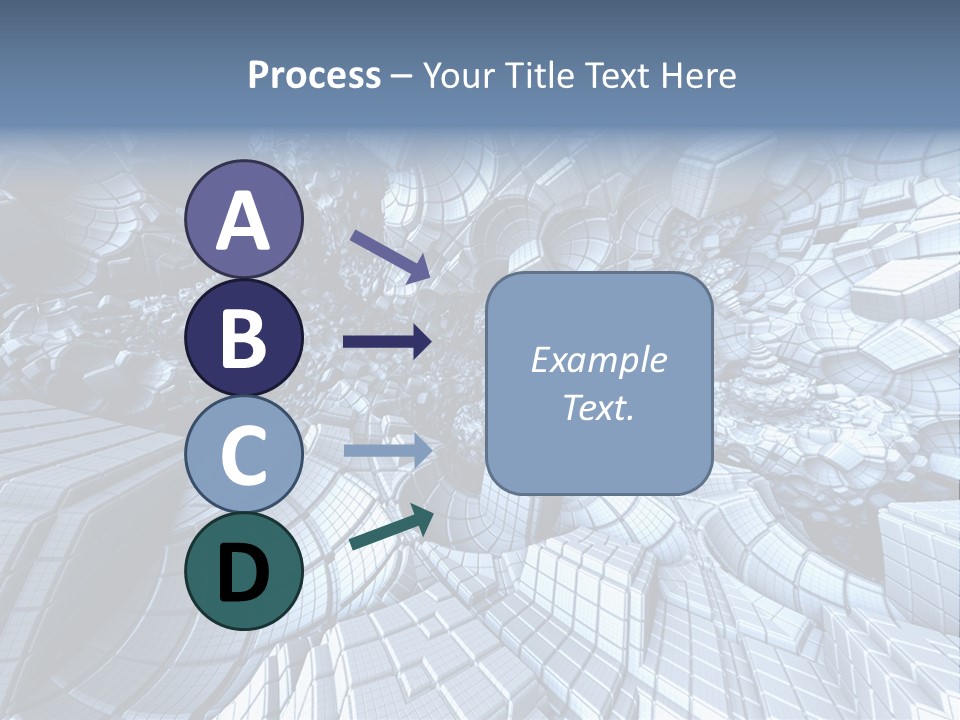 Card Shape Rectangles PowerPoint Template