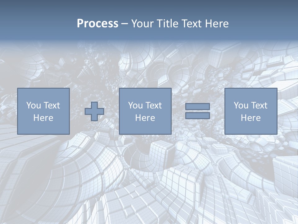 Card Shape Rectangles PowerPoint Template