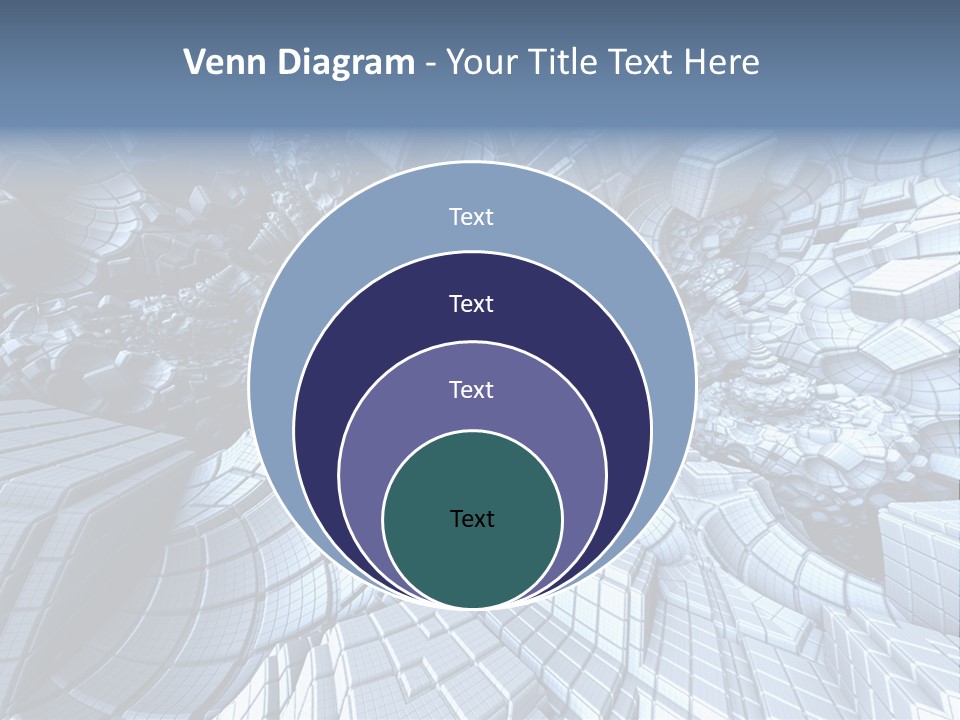 Card Shape Rectangles PowerPoint Template