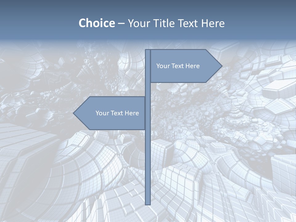 Card Shape Rectangles PowerPoint Template