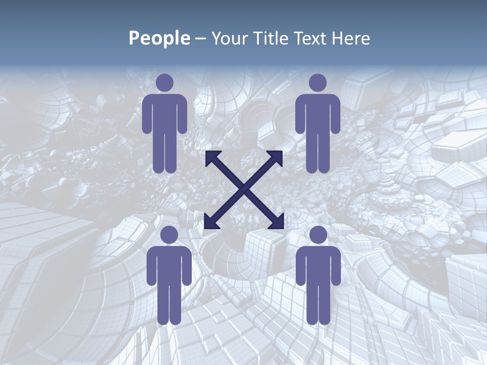 Card Shape Rectangles PowerPoint Template