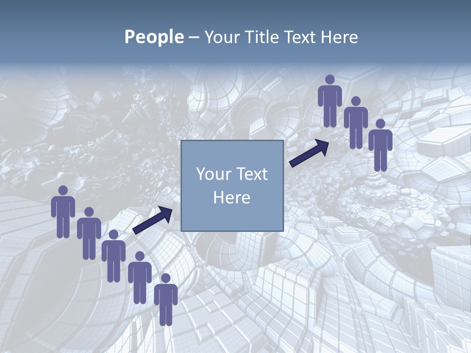 Card Shape Rectangles PowerPoint Template