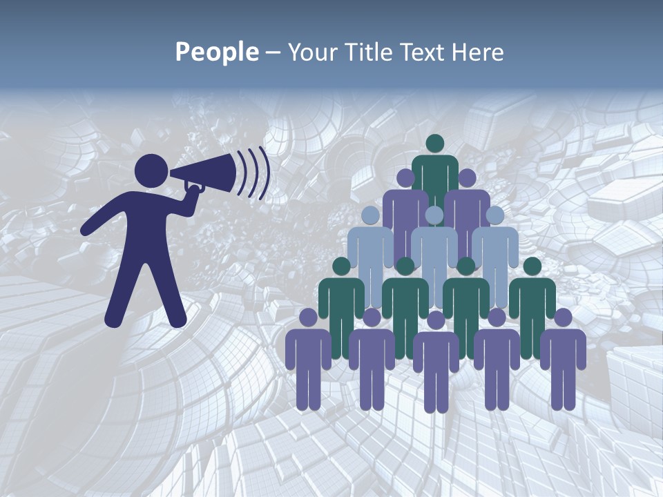 Card Shape Rectangles PowerPoint Template