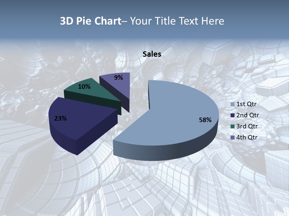 Card Shape Rectangles PowerPoint Template