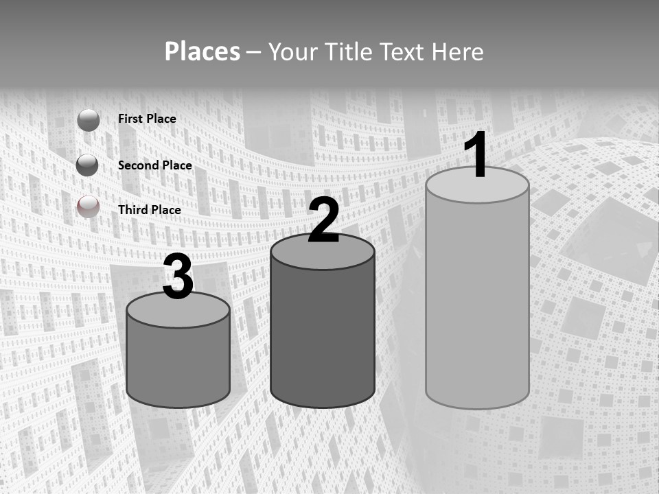 Sphere Design Wallpaper PowerPoint Template