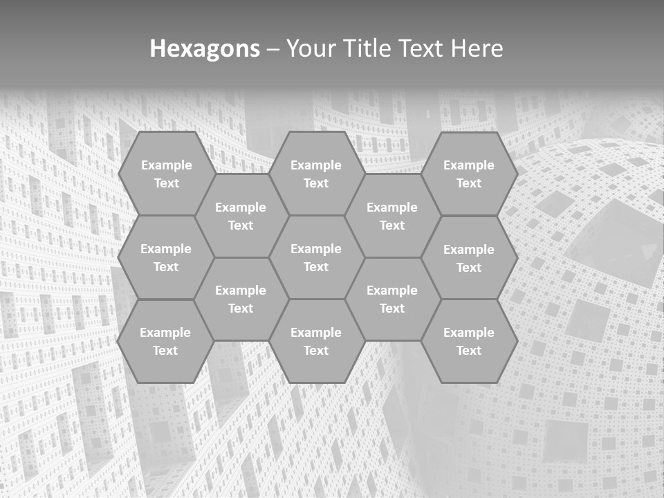 Sphere Design Wallpaper PowerPoint Template