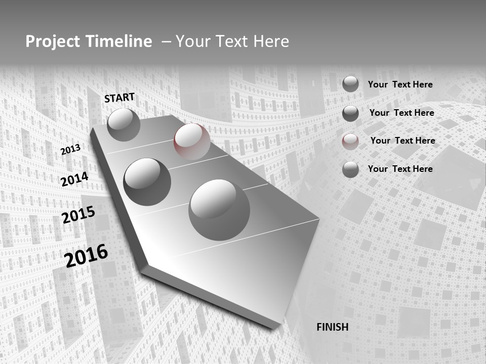 Sphere Design Wallpaper PowerPoint Template