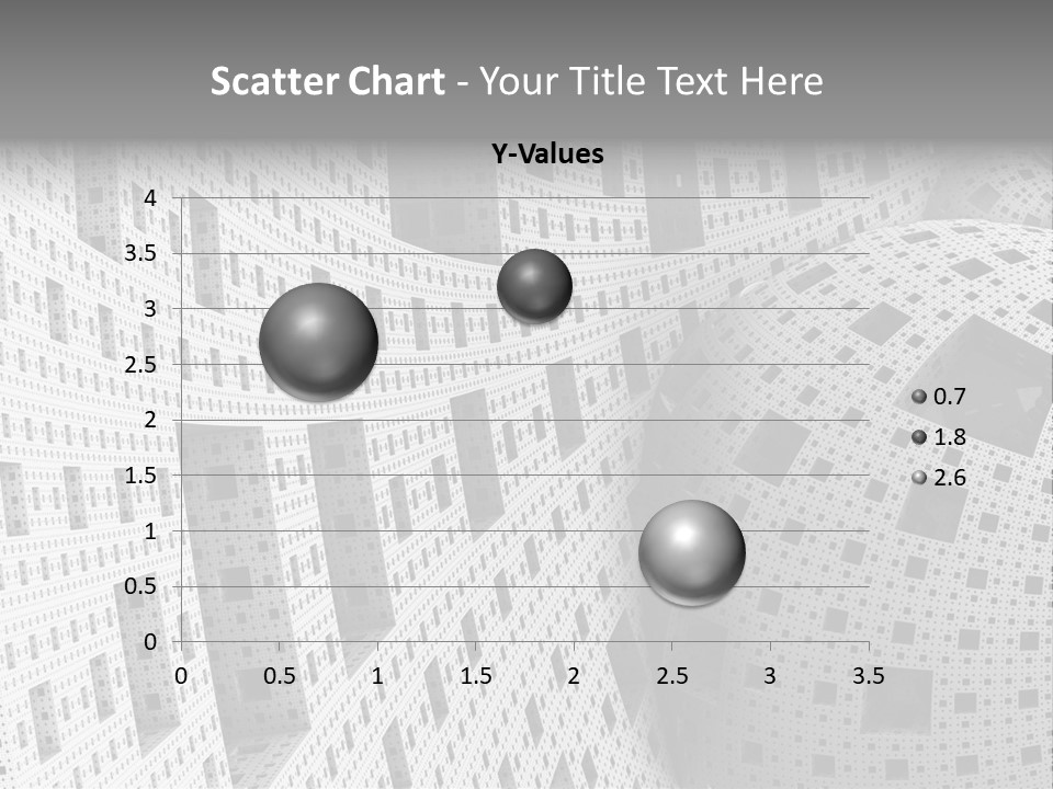 Sphere Design Wallpaper PowerPoint Template