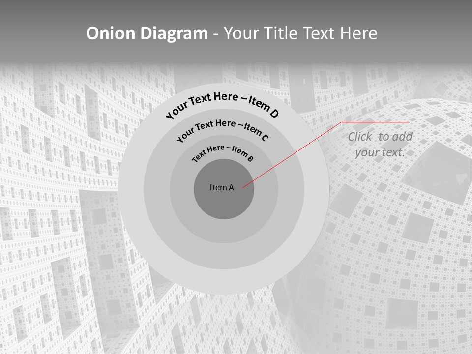 Sphere Design Wallpaper PowerPoint Template