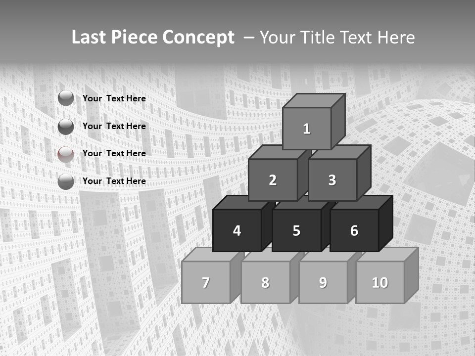 Sphere Design Wallpaper PowerPoint Template