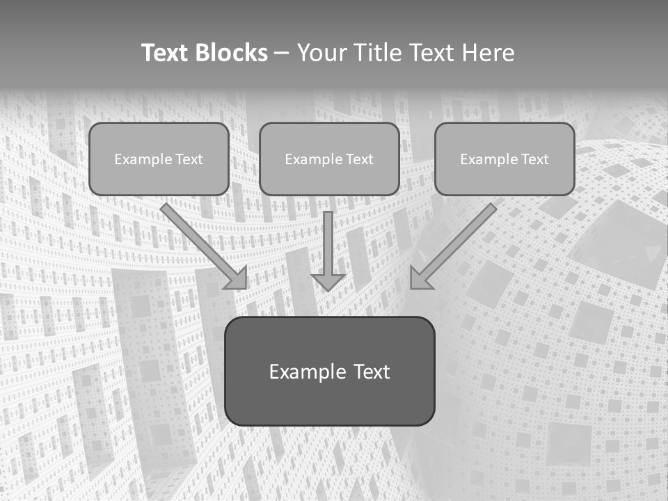 Sphere Design Wallpaper PowerPoint Template