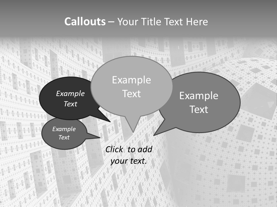 Sphere Design Wallpaper PowerPoint Template