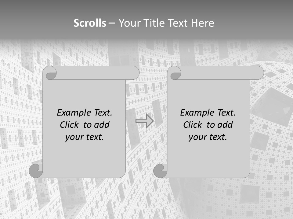 Sphere Design Wallpaper PowerPoint Template