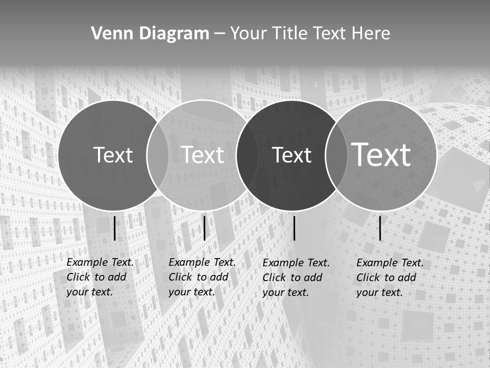 Sphere Design Wallpaper PowerPoint Template