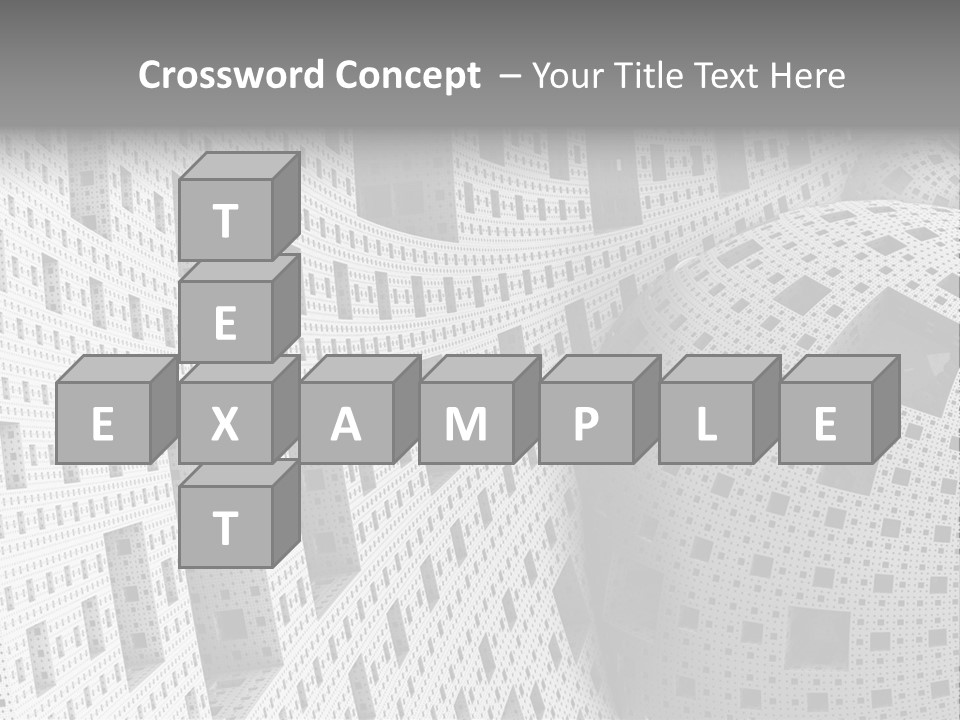 Sphere Design Wallpaper PowerPoint Template