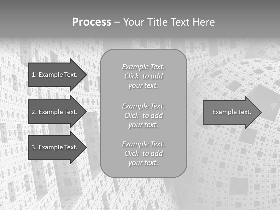 Sphere Design Wallpaper PowerPoint Template