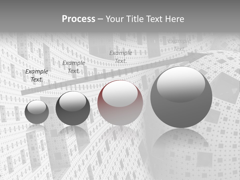Sphere Design Wallpaper PowerPoint Template