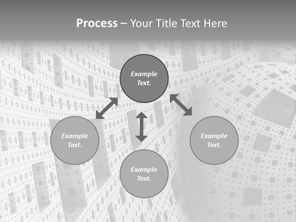Sphere Design Wallpaper PowerPoint Template