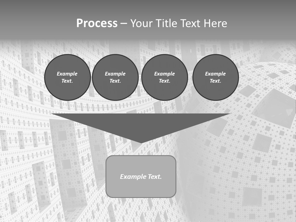 Sphere Design Wallpaper PowerPoint Template