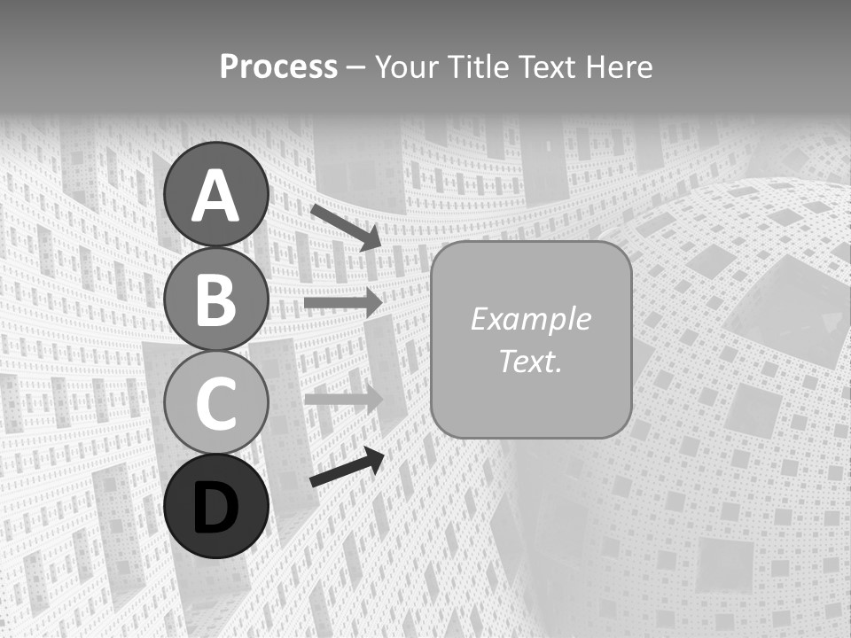 Sphere Design Wallpaper PowerPoint Template