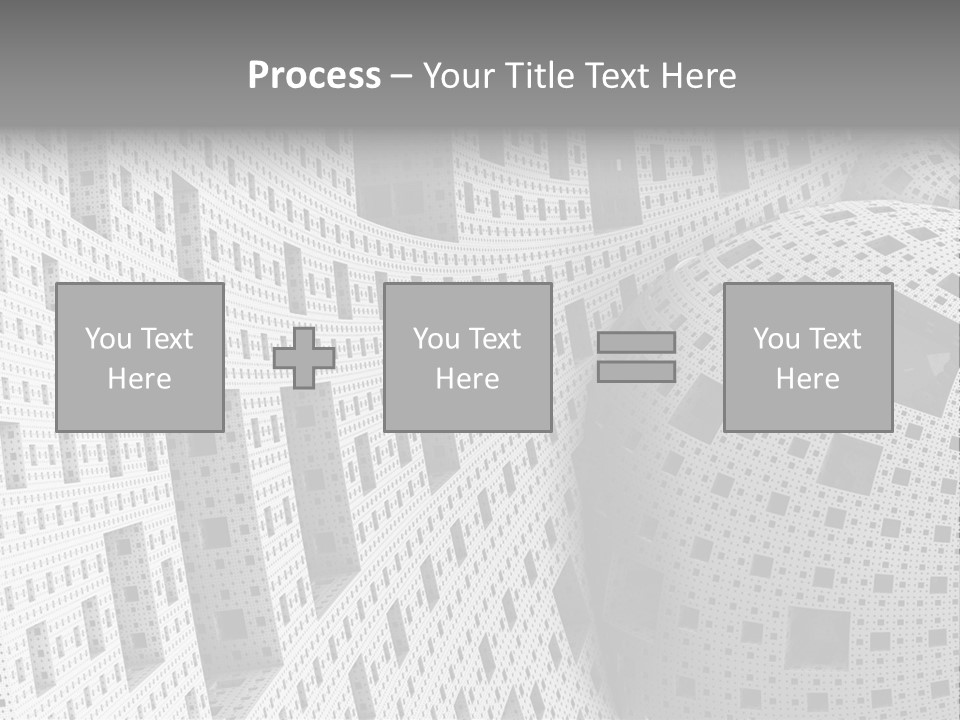 Sphere Design Wallpaper PowerPoint Template