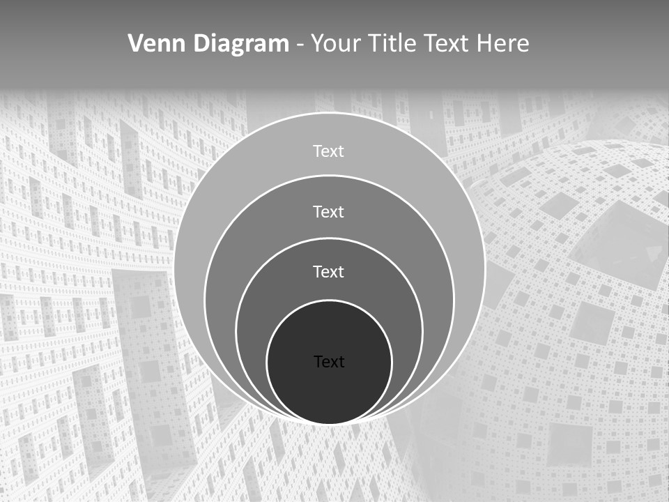 Sphere Design Wallpaper PowerPoint Template