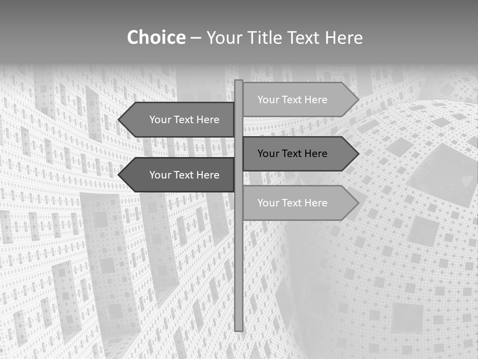Sphere Design Wallpaper PowerPoint Template