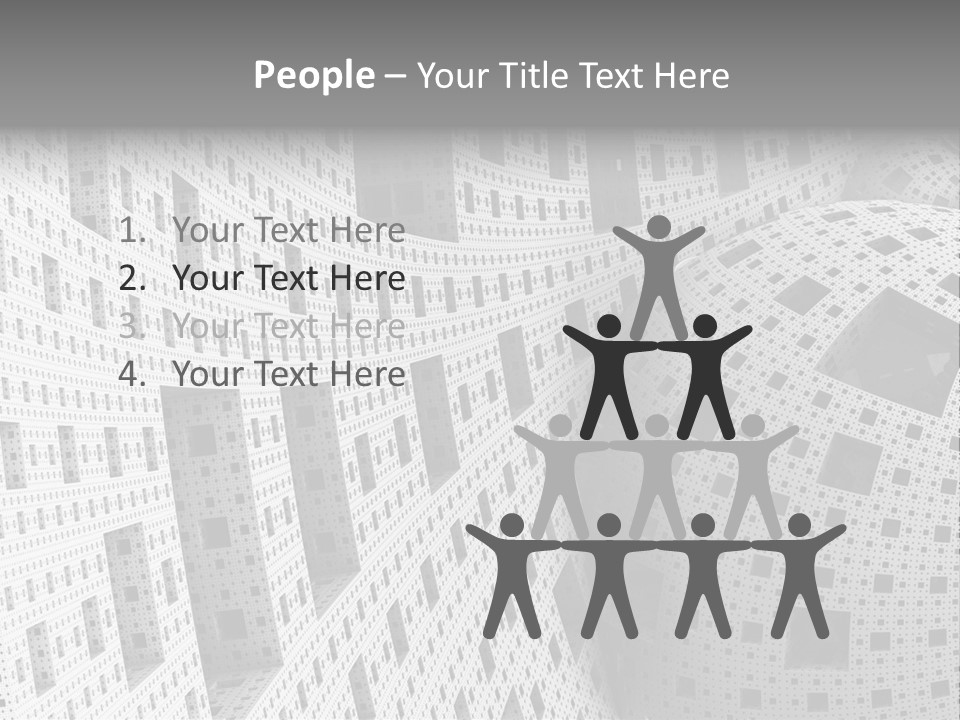 Sphere Design Wallpaper PowerPoint Template