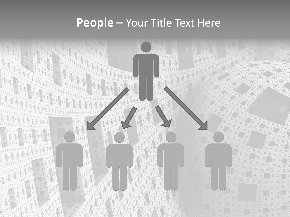 Sphere Design Wallpaper PowerPoint Template