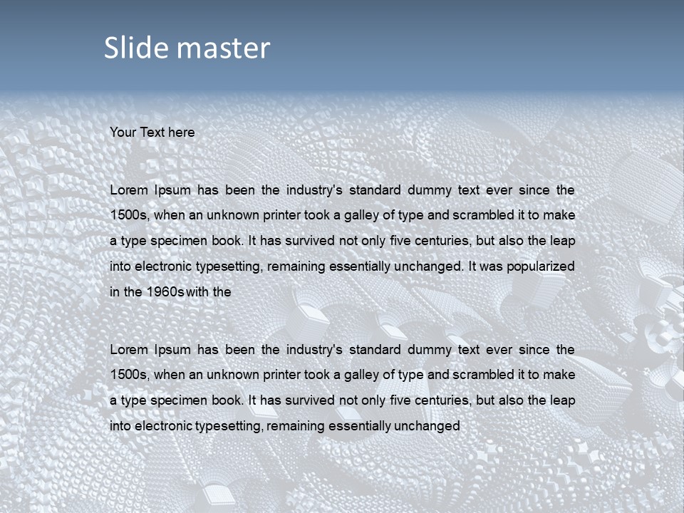 Curves Creative Abstract PowerPoint Template