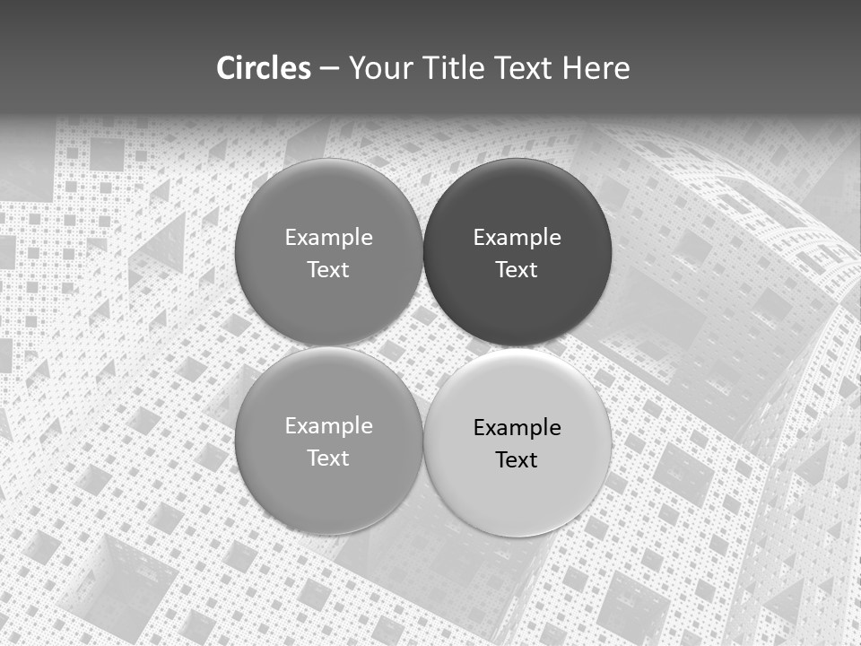 Black Technology Wallpaper PowerPoint Template