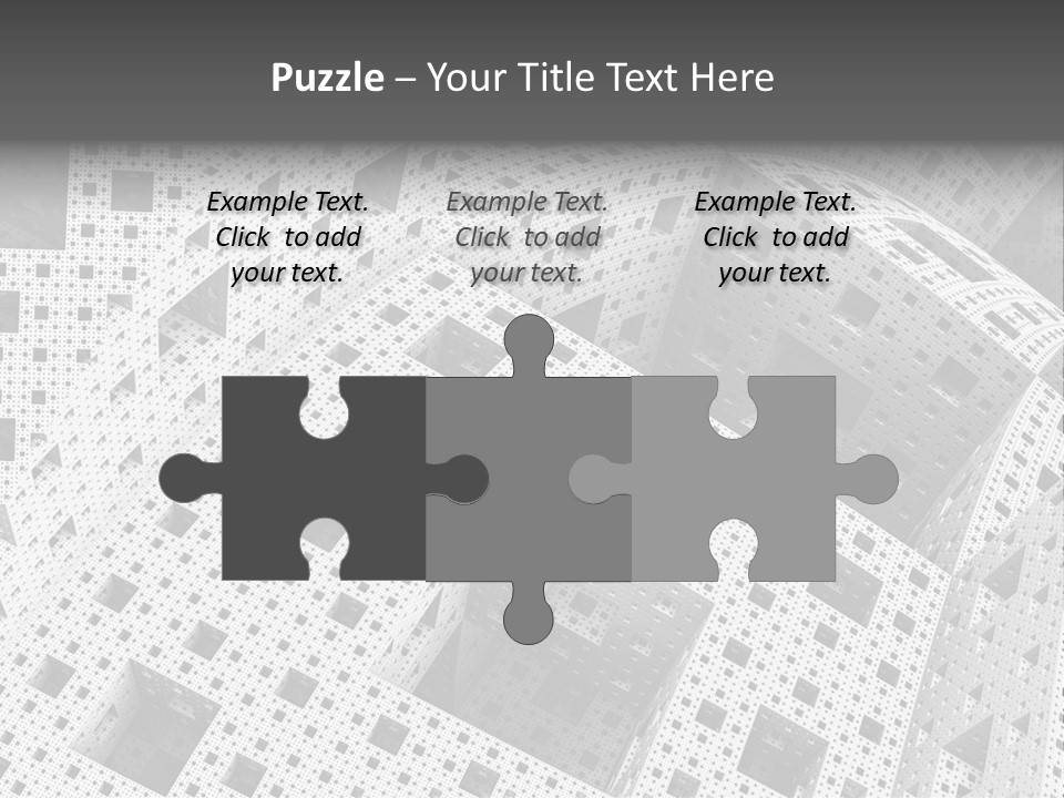 Black Technology Wallpaper PowerPoint Template