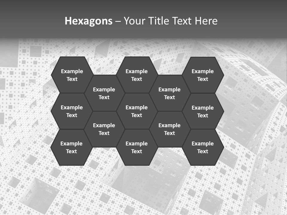 Black Technology Wallpaper PowerPoint Template