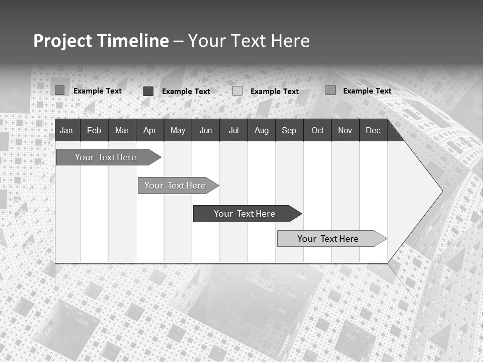 Black Technology Wallpaper PowerPoint Template