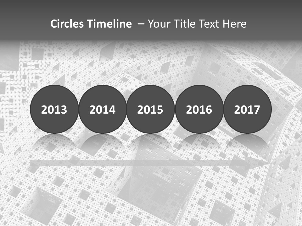 Black Technology Wallpaper PowerPoint Template