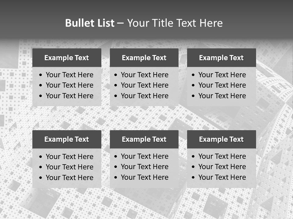 Black Technology Wallpaper PowerPoint Template