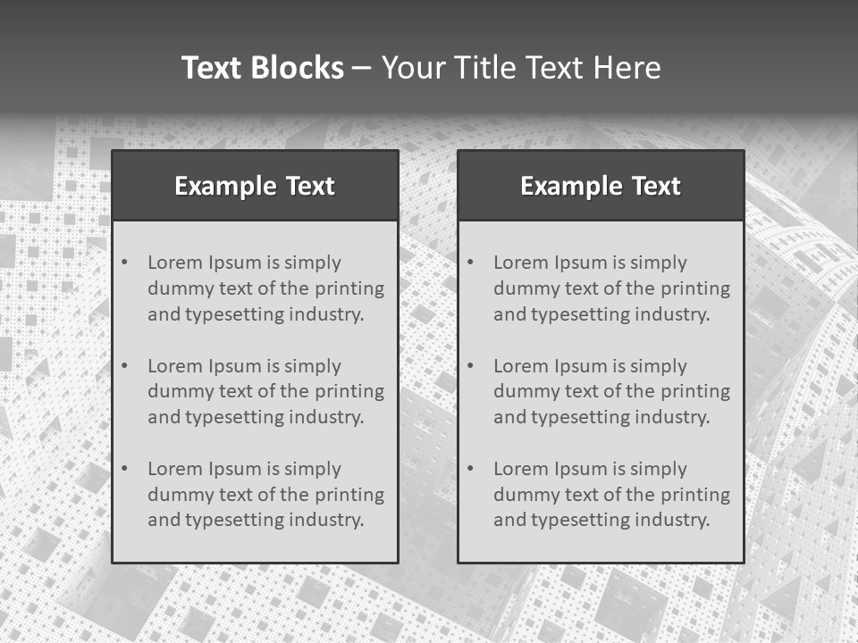 Black Technology Wallpaper PowerPoint Template