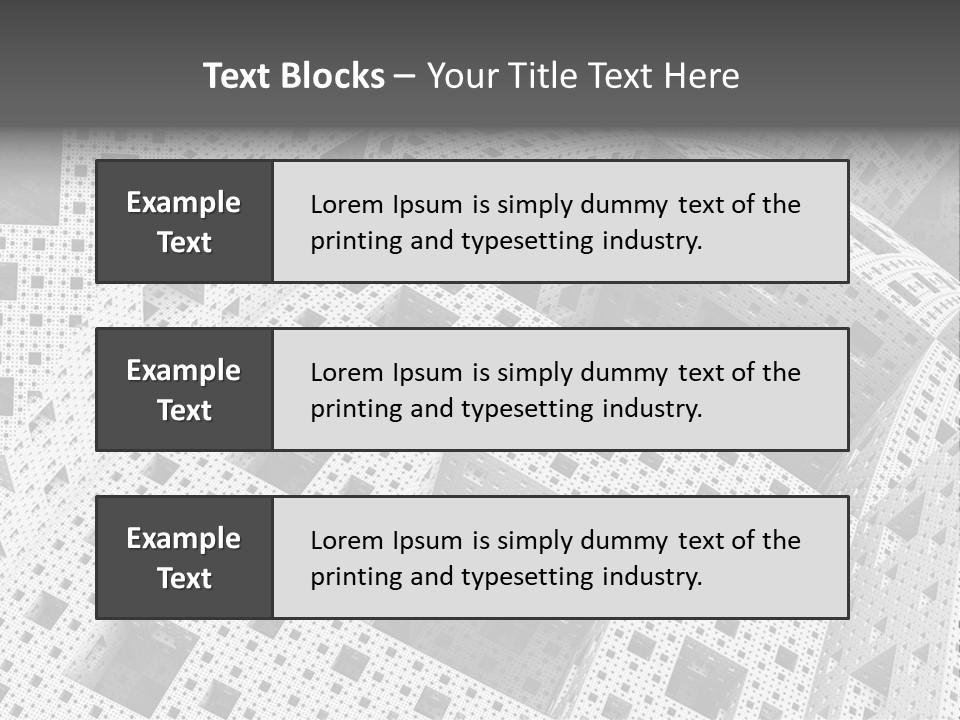Black Technology Wallpaper PowerPoint Template
