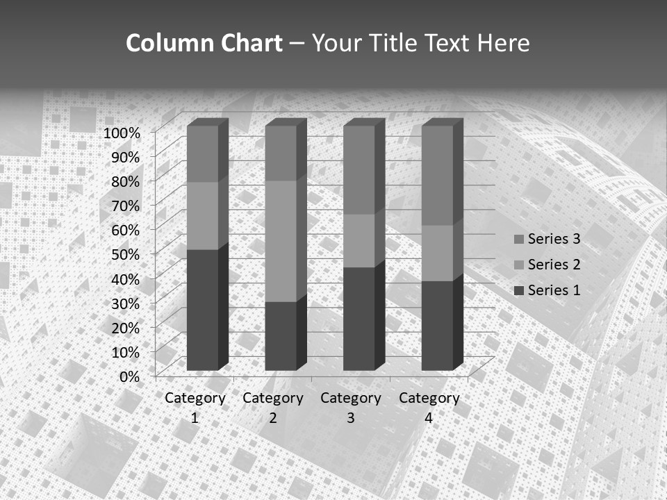 Black Technology Wallpaper PowerPoint Template