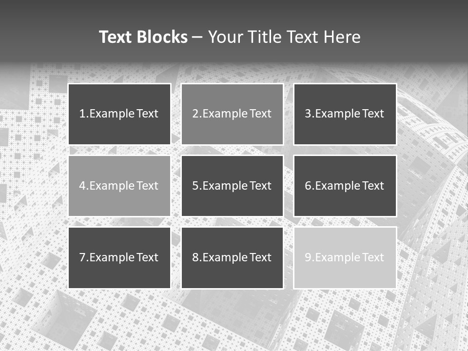 Black Technology Wallpaper PowerPoint Template