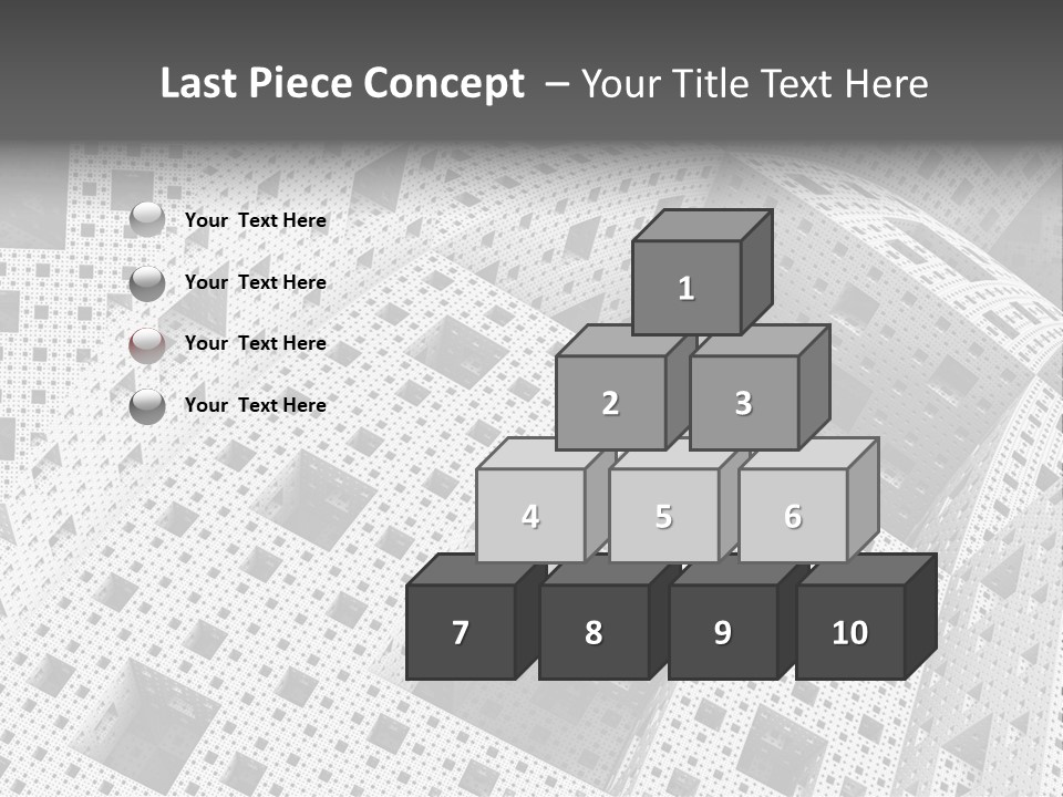 Black Technology Wallpaper PowerPoint Template