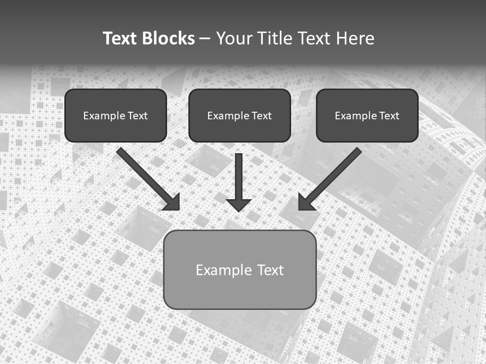 Black Technology Wallpaper PowerPoint Template