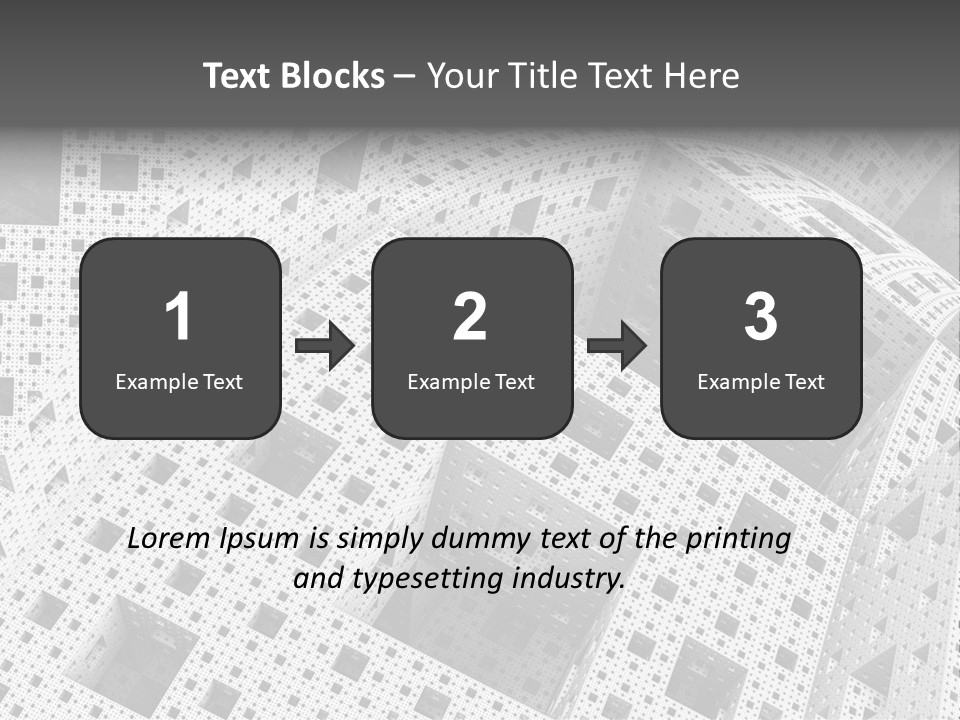 Black Technology Wallpaper PowerPoint Template