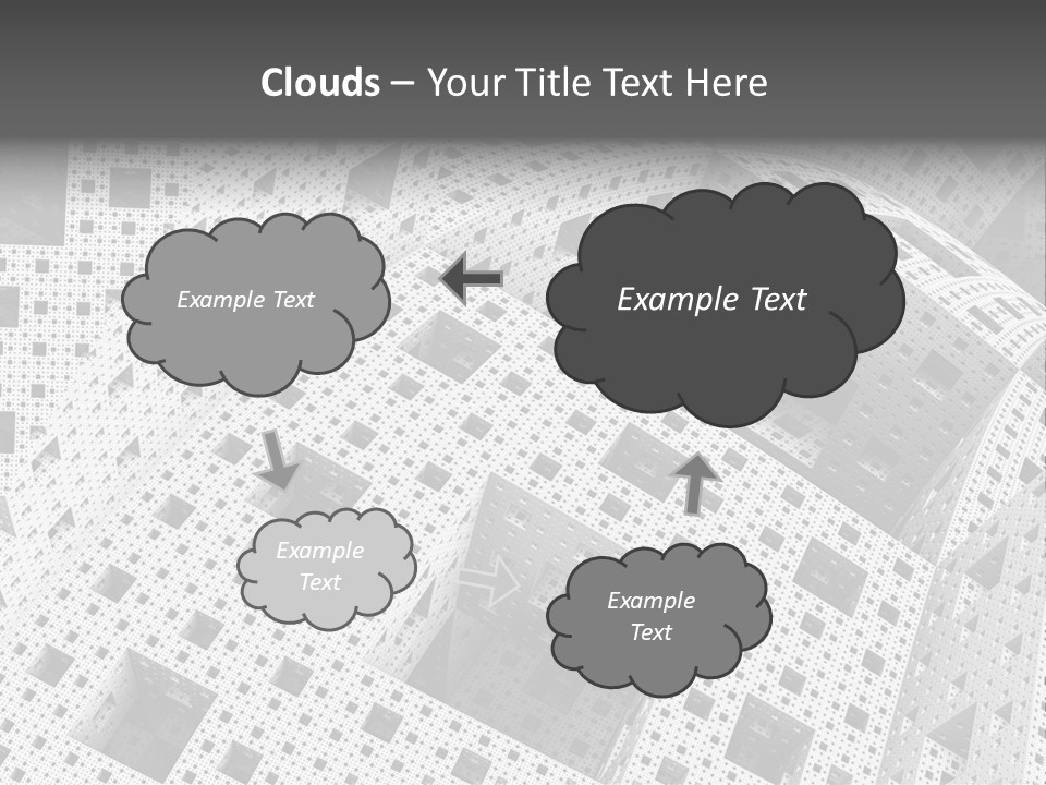 Black Technology Wallpaper PowerPoint Template